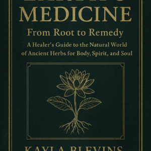 Earth’s Medicine: From Root to Remedy book cover by Kayla Blevins – The Empathy Goddess